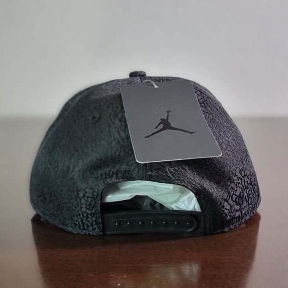 Air Jordan 1 2 3 4 5 6 7 11 12 OG Retro Bred Playoffs Snapback Hat Black Cat New - Picture 6 of 13